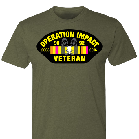 Operation Impact Veteran Tee ***PRE-ORDER***
