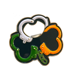 "Irish Handcuffs" Challenge Coin and Opener